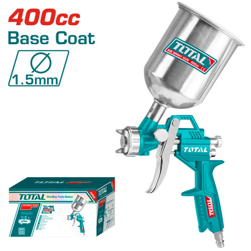 TOTAL TAT10401 SPRAY GUN 400ml فرد رش دهان مقلوب
