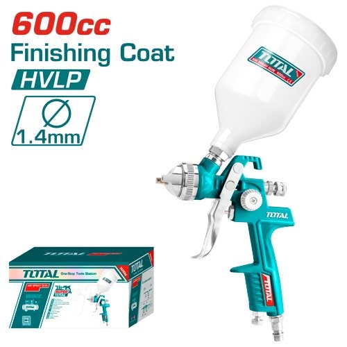 فرد رش دهان TOTAL TAT10601 HVLP Spray gun 600cc