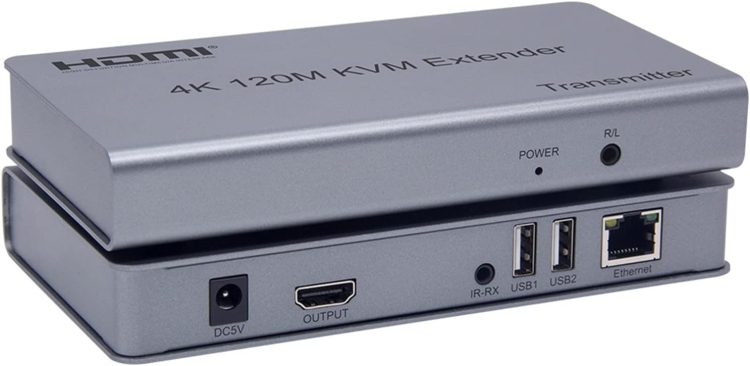 HAING HI-0120-HKE 4K HDMI EXTENDER WITH USB KVM 120M