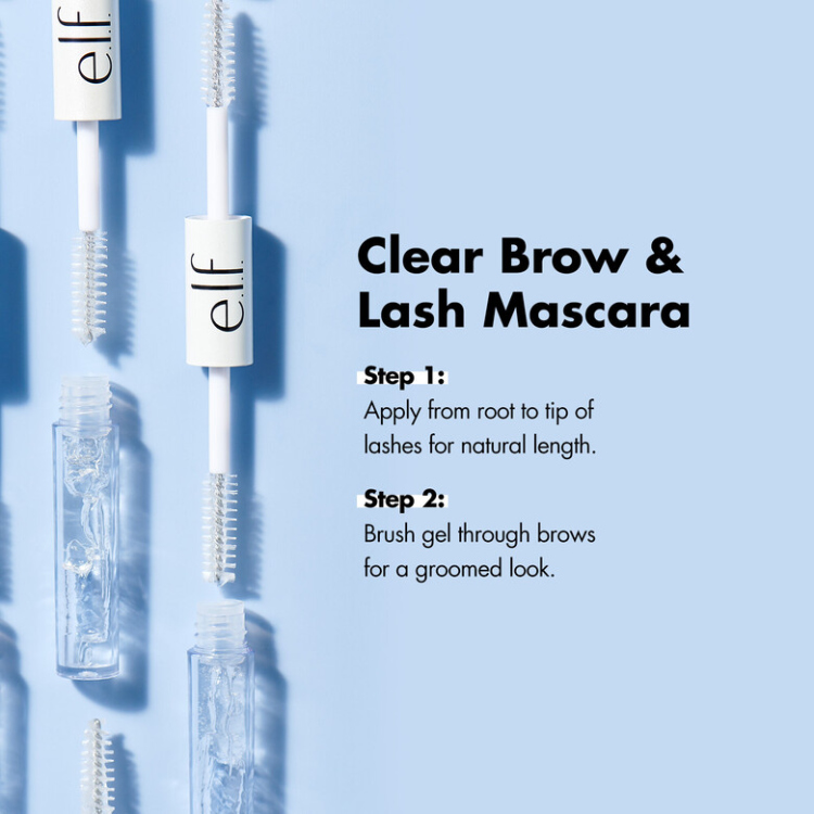 Elf, Clear Brow & Lash Mascara ايلف، مسكارا شفافة للحواجب و الرموش 