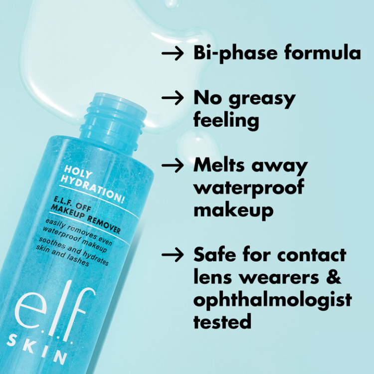 Elf, Holy Hydration! e.l.f. Off Makeup Remover ايلف، مزيل مكياج