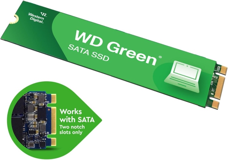 WD 480GB SSD M.2 GREEN