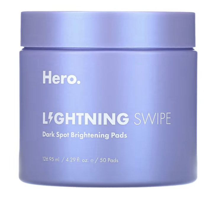 Hero Cosmetics Lightning Swipe, Dark Spot Brightening Pads