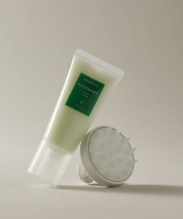 Aromatica, Rosemary Scalp Scrub - اروماتيكا, مقشر فروة الرأس باكليل الجبل