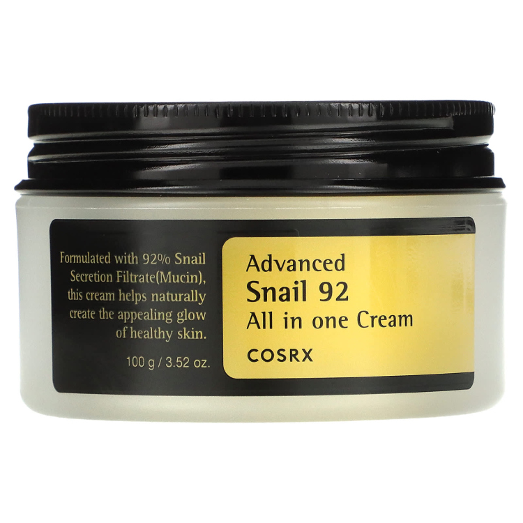 COSRX Advanced Snail 92 All in one Cream كريم ترطيب موسين الحلزون 