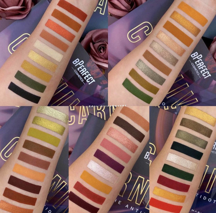 BPERFECT, X STACEY MARIE CARNIVAL IV THE ANTIDOTE PALETTE بي بيرفيكت، باليت ايشدو بحجم كبير