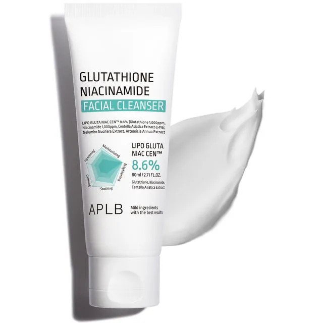 Aplb Glutathione Niacinamide Facial Cleanser غسول الجلوتاثيون لتفتيح البشرة 