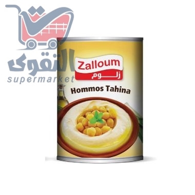 زلوم حمص بالطحينية 380غم