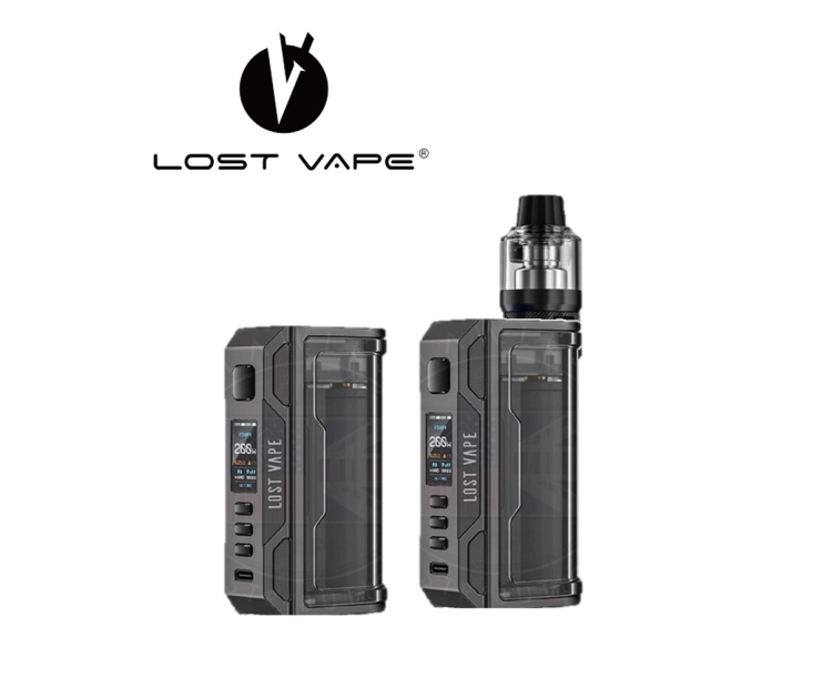 LostVape THELEMA QUEST 200W Box Mod Kit/ Professional Vaping Kit / Rechargeable, Refillable, Vape Device 