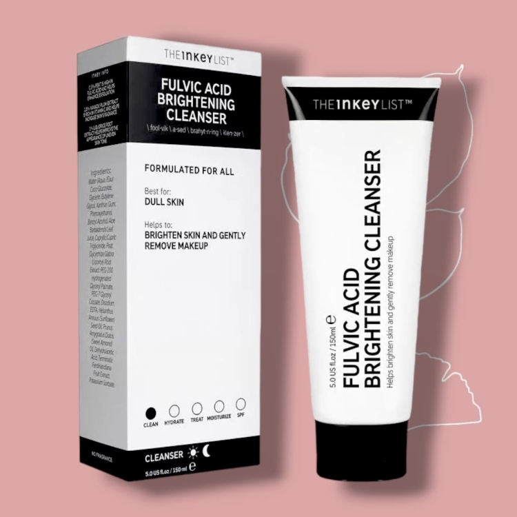 غسول للتفتيح من انكي لست ‏The INKEY List Fulvic Acid Brightening Cleanser 