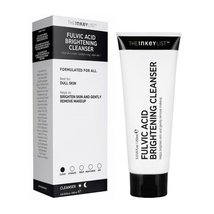 غسول للتفتيح من انكي لست ‏The INKEY List Fulvic Acid Brightening Cleanser 
