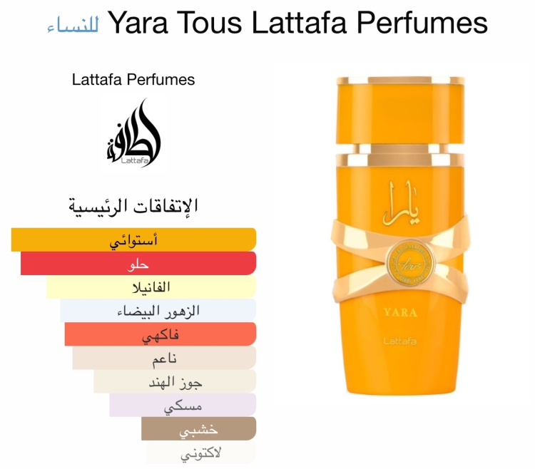 عطر يارا توس من لطافة للنساء 100 مل 