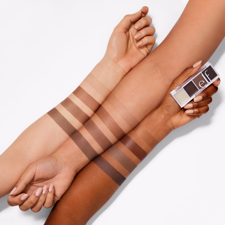 Elf, BITE-SIZE BROW Pallet- Black  ايلف، باليت حواجب حجم صغير -أسود