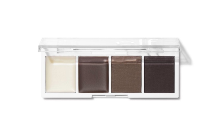 Elf, BITE-SIZE BROW Pallet- Black  ايلف، باليت حواجب حجم صغير -أسود
