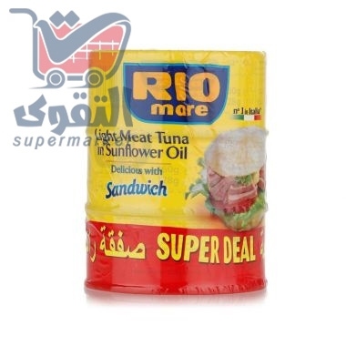 ريو ماري تونا بالزيت عرض 3 حبات