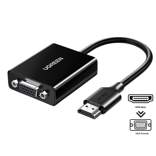 تحويلة HDMI الى VGA طول 10سم