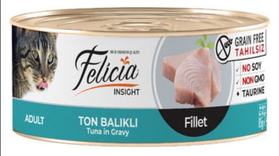 Felicia wet tuna in gravy 85 g