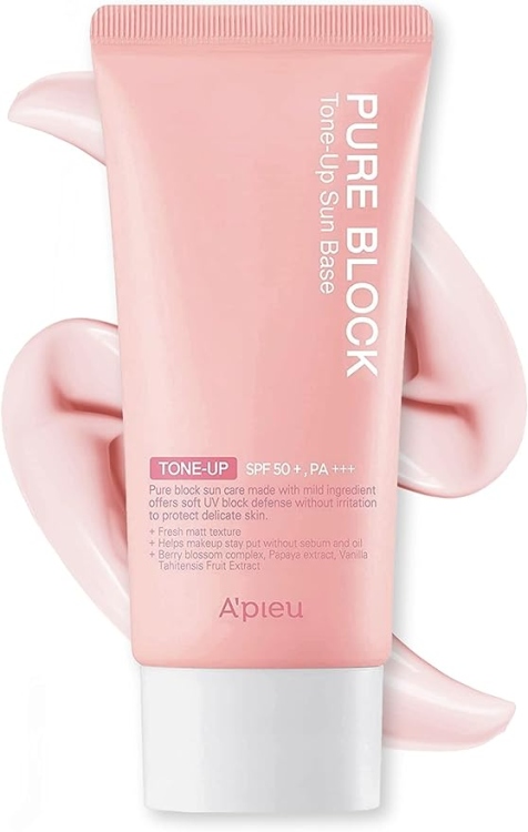A'PIEU - Pure Block Tone-Up Sun Base SPF50+ PA+++ /50ml