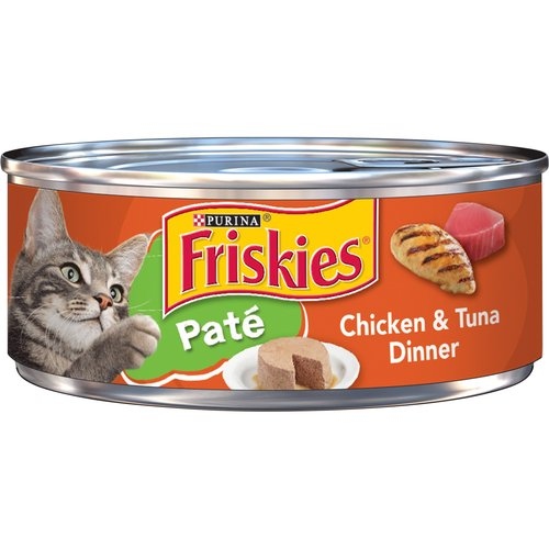 friskies chicken and tuna pate 