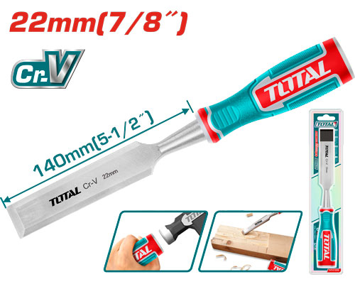 TOTAL THT41226 Wood chisel 22*140mm سنسيل خشب