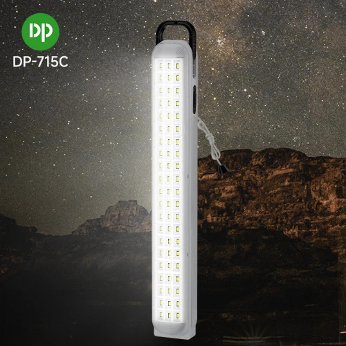 SMD Solar Rechargeable LED Emergency Light     12.6  كشاف طوارئ ليد C-715