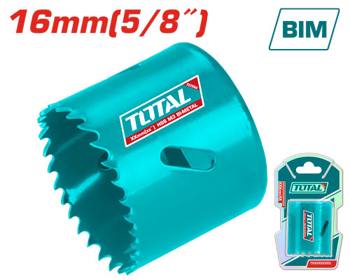 Total TAC410161 Bi-metal Hole saw 16mm هولسو حديد