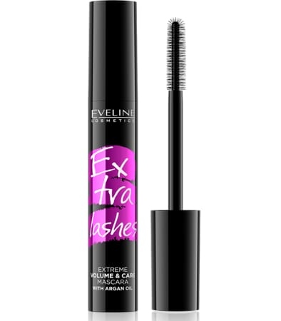 Eveline Extra Lashes Extreme Volume Mascara With Argan