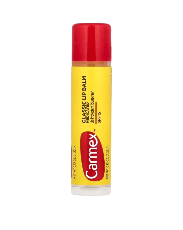 Carmex  Classic Lip Balm Medicated Spf 15 