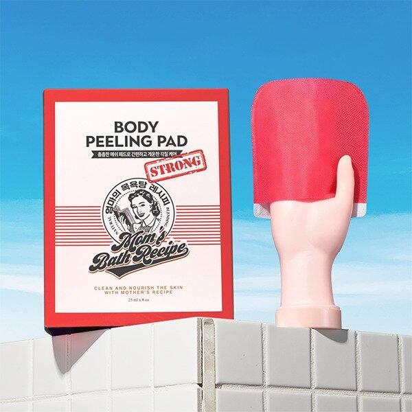 Mom’s Bath Recipe Body Peeling Pad Strong 