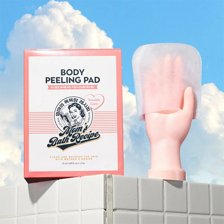 Mom’s Bath Recipe Body Peeling Pad Trouble Care 