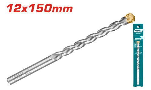 TOTAL TAC211201 Masonry Drill Bit 12*150mm ريشه حجر 