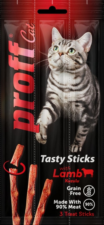 PROFF LAMB  CAT TREAT  3 STICKS