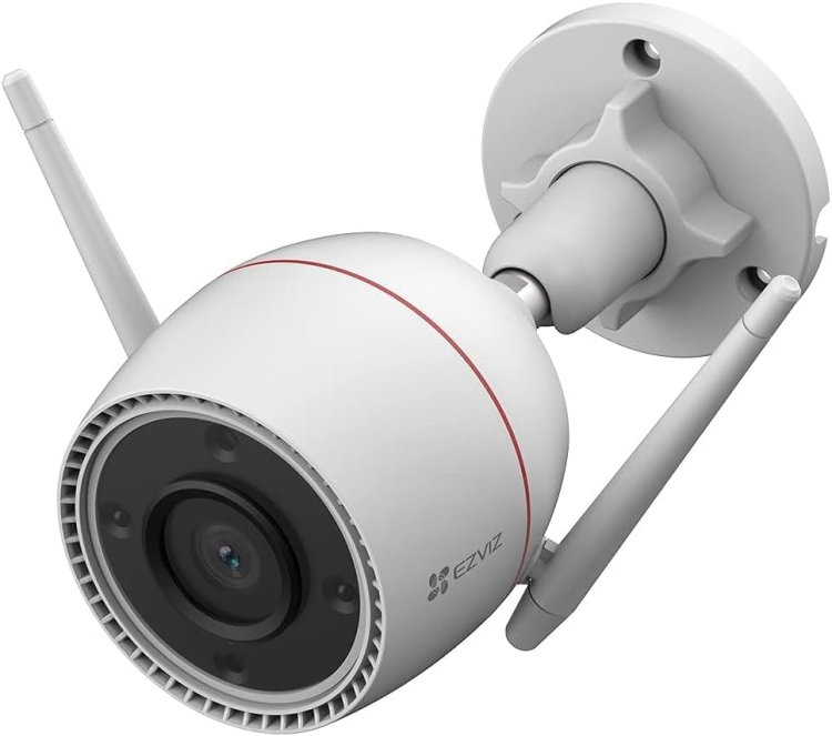EZVIZ H3C 3MP COLOR - OUTDOOR WI-FI COLOR NIGHT VISION -SUPPORTS MICROSD CARD1 (UP TO 512 GB) - SUPPORTS EZVIZ CLOUDPLAY STORAGE2