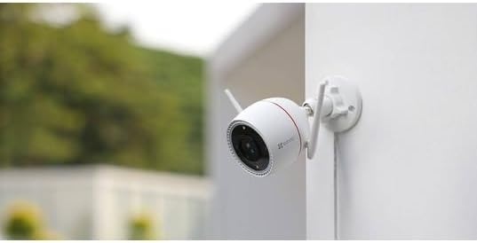 EZVIZ H3C 3MP COLOR - OUTDOOR WI-FI COLOR NIGHT VISION -SUPPORTS MICROSD CARD1 (UP TO 512 GB) - SUPPORTS EZVIZ CLOUDPLAY STORAGE2