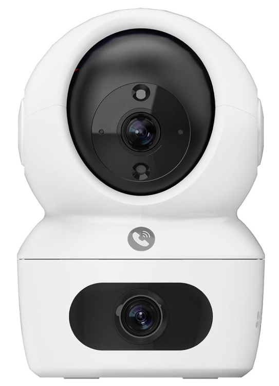EZVIZ H7C DUAL 4MP+4MP  (2K + 2K) RESOLUTION PAN & TILT WI-FI CAMERA | PANIC 2 WAY CALL BUTTON | AI HUMAN DETECTION | PANORAMIC VIEW |SMART COLOR NIGH