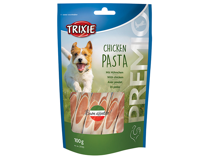 chicken pasta dog treat Trixie 100gm