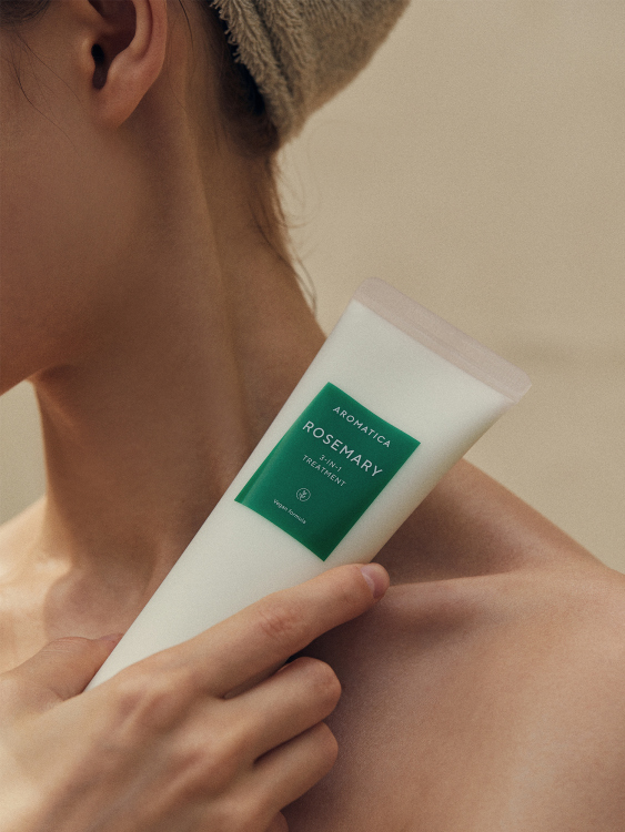 Aromatica, Rosemary 3-in-1 Treatment - اروماتيكا، ماسك الشعر  3في 1 بخلاصة اكليل الجبل