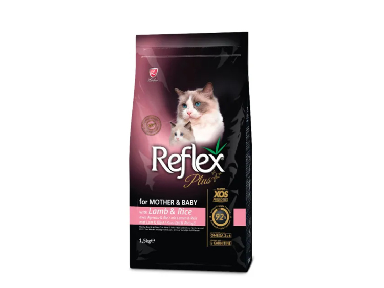 Reflex plus for mother & baby with lamb & rice 