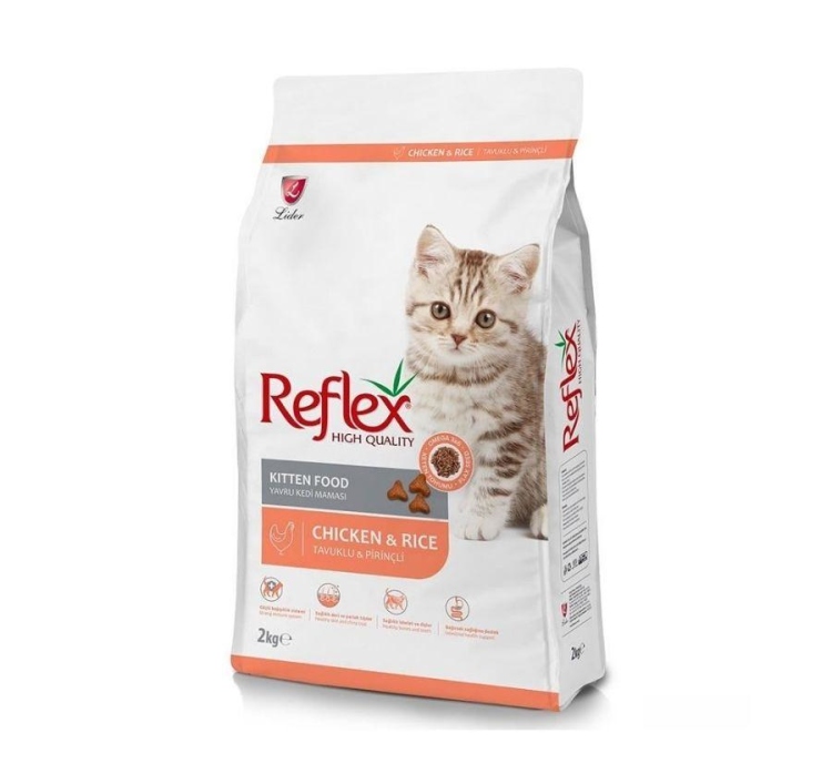 Reflex for kitten with chicken & rice 