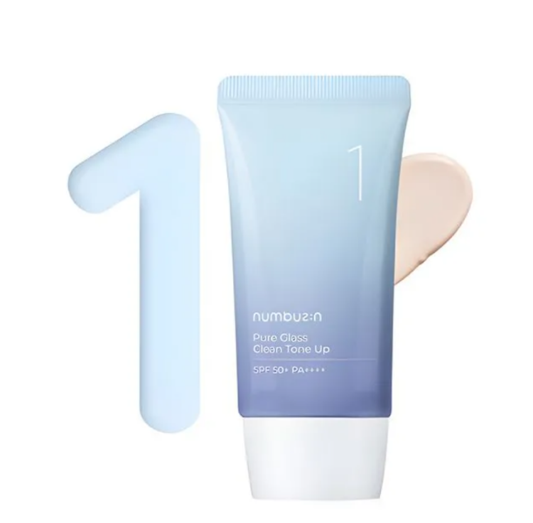 Numbuzin, No.1 Pure Glass Clean Tone Up 