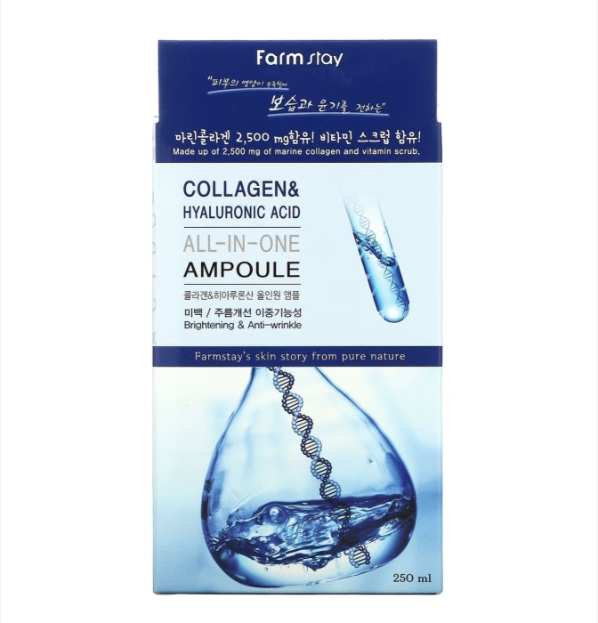 Farm Stay Collagen & Hyaluronic Acid All-In_One Ampoule