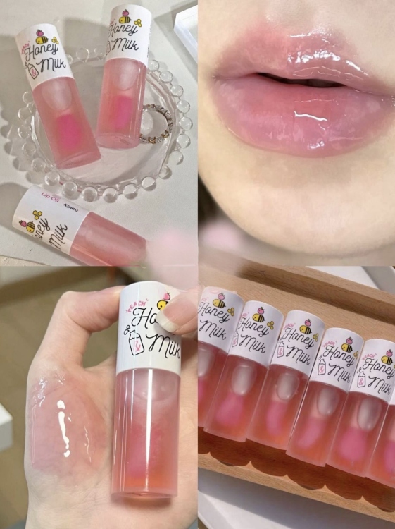 A'PIEU - Honey & Milk Lip Oil Peach 