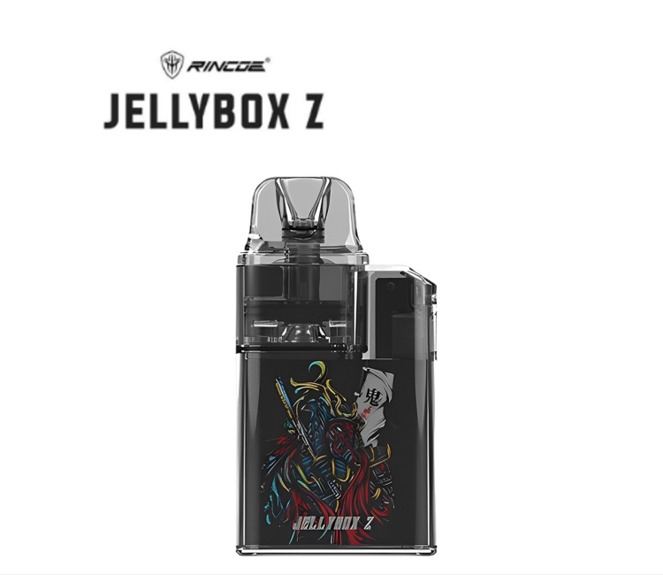 RINCOE JELLYBOX Z Pod System , Rechargeable, Refillable, Vape Device, Assorted Colors 
