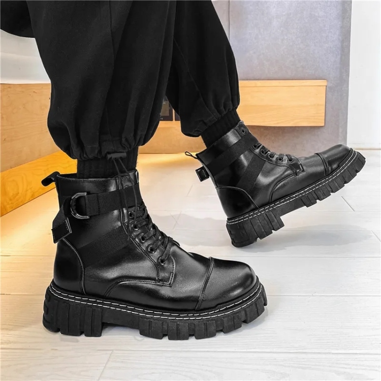 High-top Motorcycle Tooling Boots