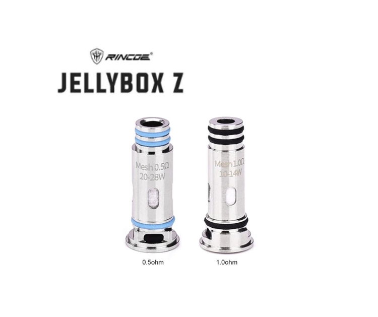 RINCOE JELLYBOX Z Replacement coils, Multiple Resistance 