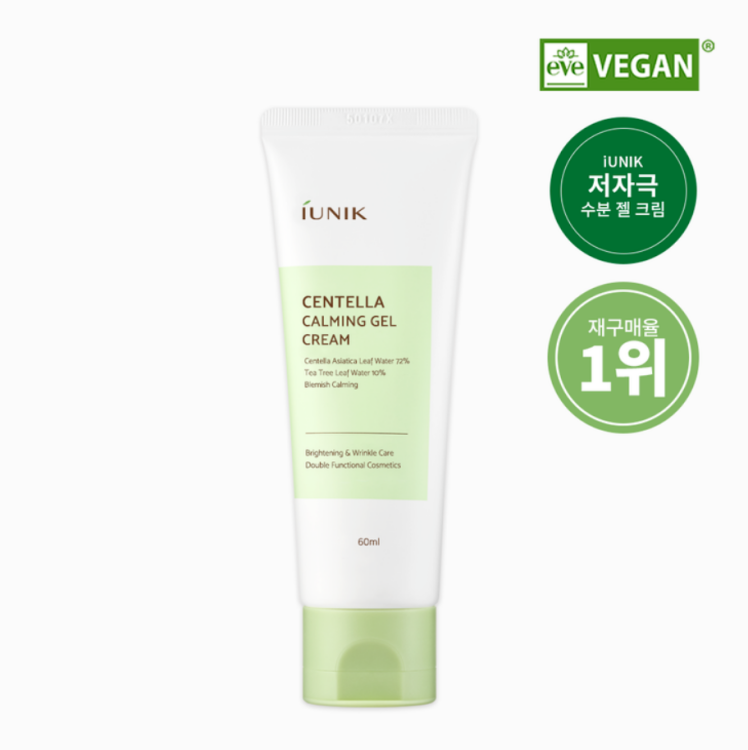 iUNIK, Centella Calming Gel Cream