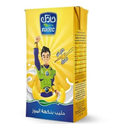 نادك حليب مطعمات الموز 1لتر