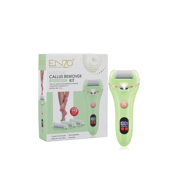 حفافة القدمين ENZO ELECTRIC CALLUS REMOVER KIT