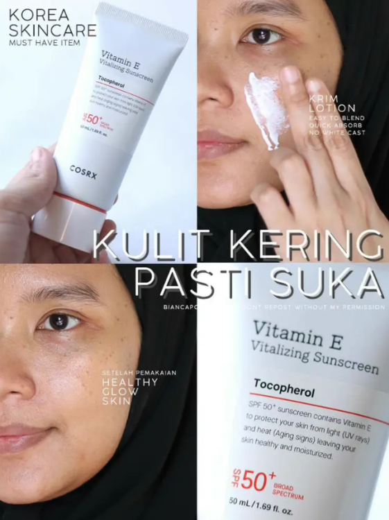 Cosrx, Vitamin E Vitalizing Sunscreen SPF 50+