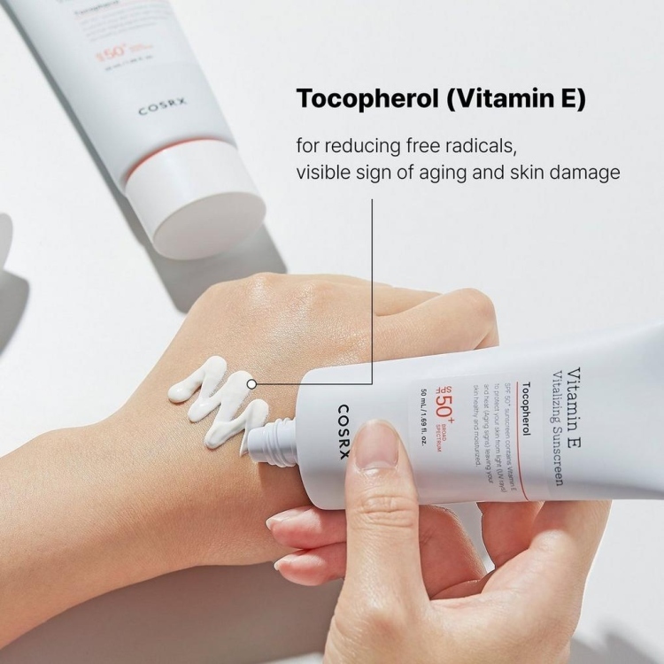 Cosrx, Vitamin E Vitalizing Sunscreen SPF 50+